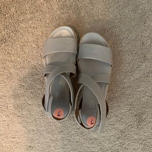 Franco Sarto espadrille platform shoes